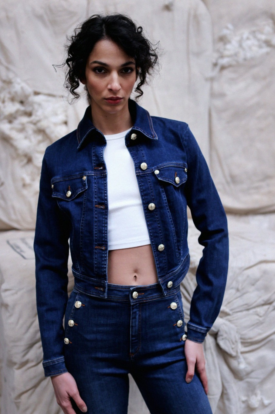 Abbigliamento Nenette | Giacca In Denim Sailor